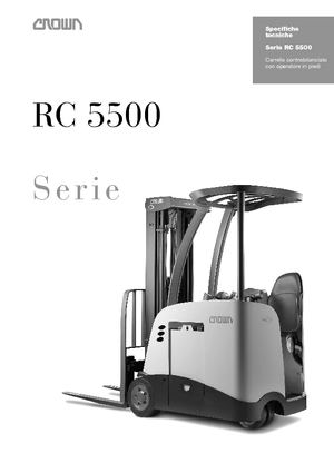 Elektromos targoncák Crown RC 5530 1,5