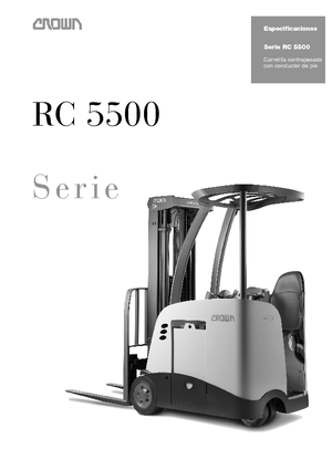 Elektromos targoncák Crown RC 5530 1,5