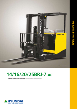 Felrakó targoncák Hyundai 14 BRJ 7