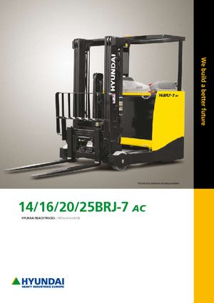 Felrakó targoncák Hyundai 20 BRJ 7