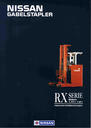 Felrakó targoncák Nissan JHC 01 L 18 CU