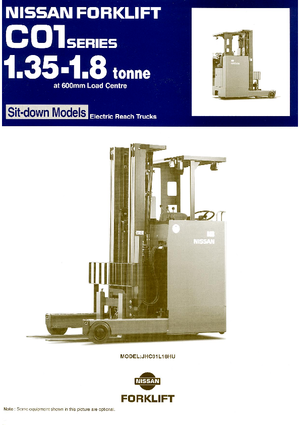 Felrakó targoncák Nissan JHC 01 L 18 HU