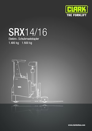 Felrakó targoncák Clark SRX 16