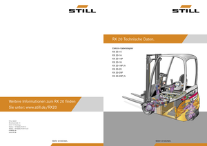 Elektromos targoncák Still RX 20-18