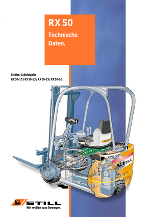 Elektromos targoncák Still RX 50-10