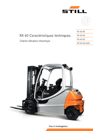 Elektromos targoncák Still RX 60-50/600