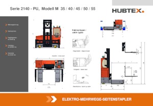 Elektromos oldalvilás taroncák Hubtex M 35