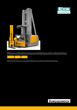 Elektromos oldalvilás taroncák Jungheinrich EKX 516k