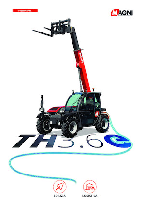 Elektromos teleszkópos rakodók MAGNI TH 3.6e