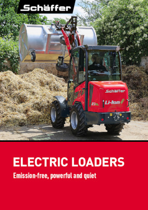 Elektromos gumikerekes rakodók Schäffer 16e