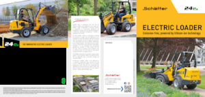 Elektromos gumikerekes rakodók Schäffer 24e