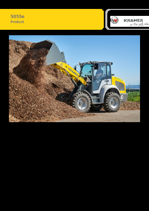 Elektromos gumikerekes rakodók Kramer 5055 e
