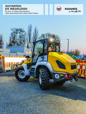 Elektromos gumikerekes rakodók Kramer 5065eL