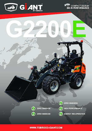 Elektromos gumikerekes rakodók Giant G2200E