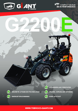 Elektromos gumikerekes rakodók Giant G2200E