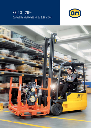 Elektromos targoncák OM XE 15/3 ac