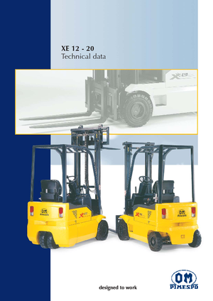 Elektromos targoncák OM XE 15/3 ac