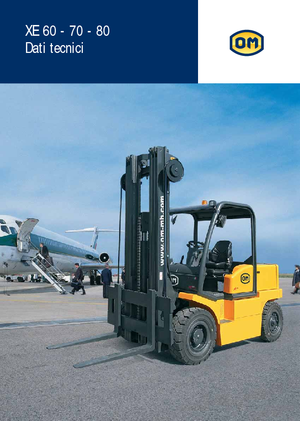 Elektromos targoncák OM XE 80