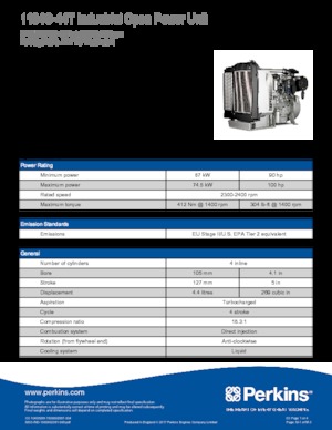 Motorok Perkins 1104C-44T