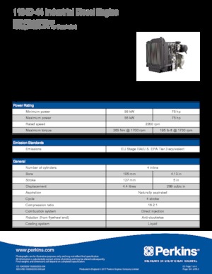 Motorok Perkins 1104D-44