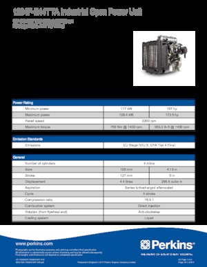 Motorok Perkins 1204F-E44TTA