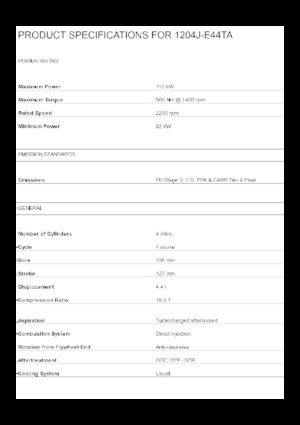 Motorok Perkins 1204J-E44TA