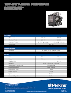 Motorok Perkins 1206F-E70TTA