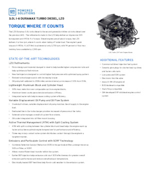 Motorok GM 3.0L I-6