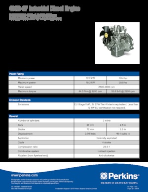 Motorok Perkins 403D-07