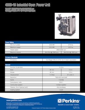 Motorok Perkins 403D-15
