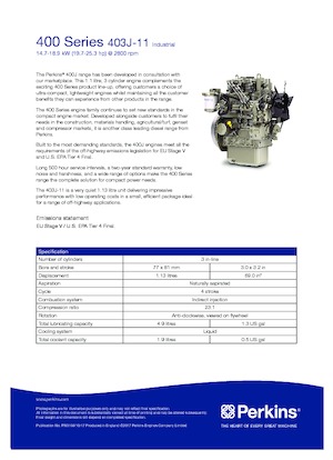 Motorok Perkins 403J-11