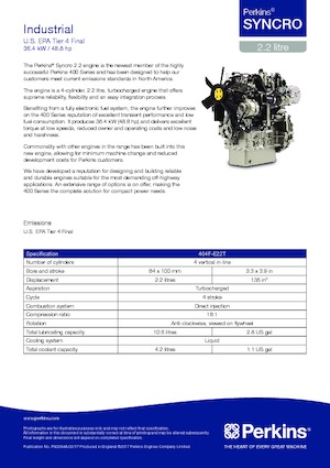 Motorok Perkins 404F-E22T