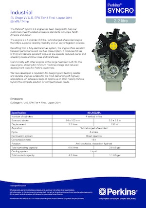 Motorok Perkins 404J-E22TA