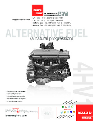 Motorok Isuzu 4HV1