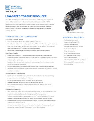 Motorok GM 6.6L V-8