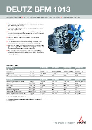 Motorok Deutz BF 4 M 1013 EC