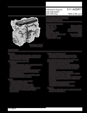 Motorok Caterpillar C11