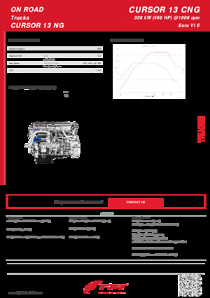 Motorok FPT Industrial Cursor 13 NG ENT (338 kW)