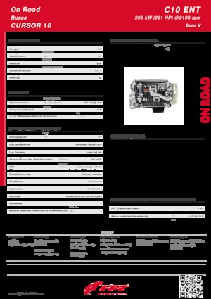 Motorok FPT Industrial Cursor10 ENT (280 kW)