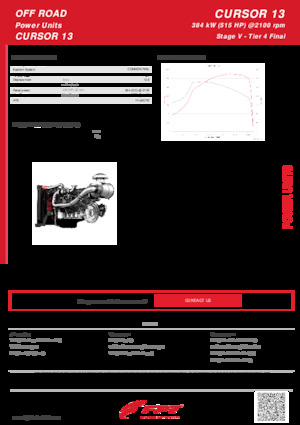 Motorok FPT Industrial Cursor13 (384 kW)