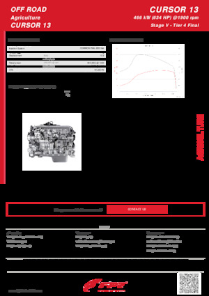 Motorok FPT Industrial Cursor13 (466 kW)