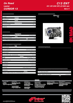 Motorok FPT Industrial Cursor13 ENT (331 kW)