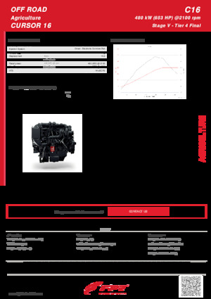 Motorok FPT Industrial Cursor16 (480 kW)