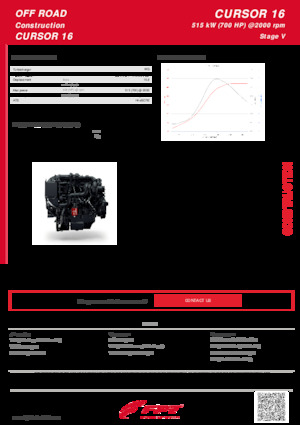 Motorok FPT Industrial Cursor16 (515 kW)
