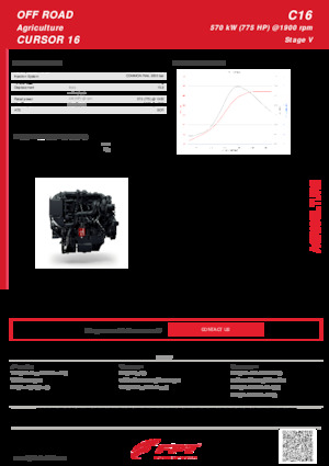 Motorok FPT Industrial Cursor16 (570 kW)