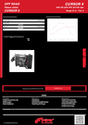 Motorok FPT Industrial Cursor9 (260 kW)