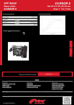 Motorok FPT Industrial Cursor9 (308 kW)