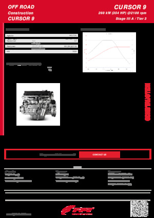 Motorok FPT Industrial Cursor9 ENT (260 kW)