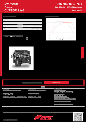 Motorok FPT Industrial Cursor9 NG (280 kW)