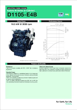 Motorok Kubota D1105-E4B